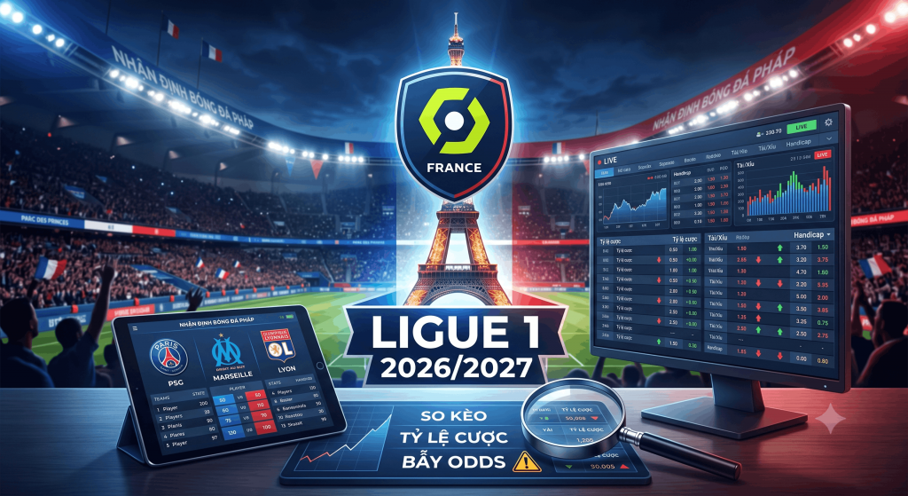 Nhận Định Bóng Đá Pháp: Soi Kèo Ligue 1 2026/2027 , Tỷ Lệ Cược & Bẫy Odds 1 soi kèo ligue 1